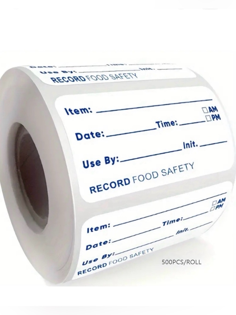 Labels Food Storage 1”x2” 500ct Stickers